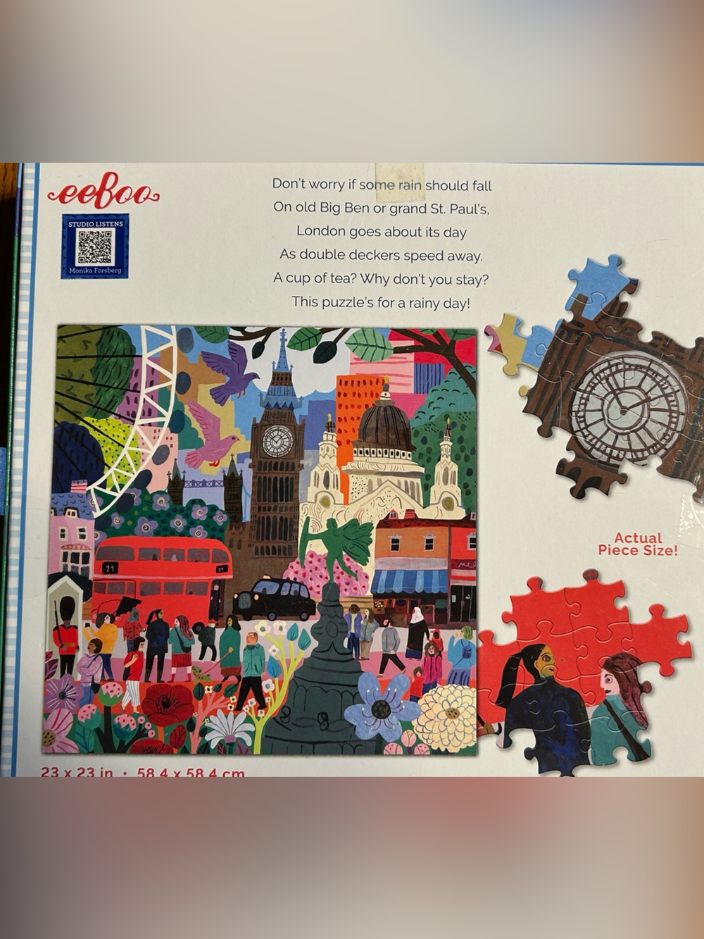London Life 1000-Piece Puzzle - Multicolor - Picture 3 of 4